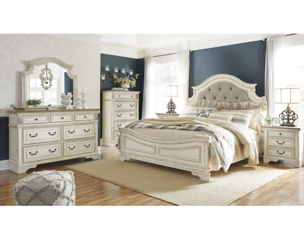 Ashley Realyn Queen Bed large image number 2