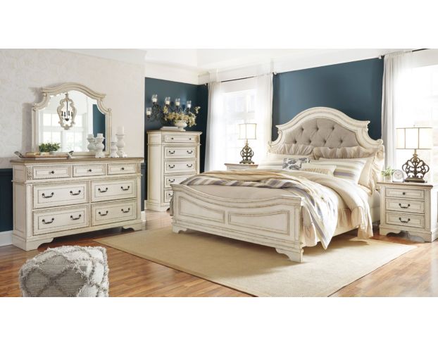 Ashley Realyn Queen Bed large image number 2