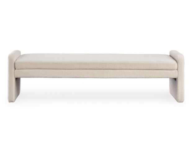 Ashley Lembertson Ecru Accent Bench large image number 1