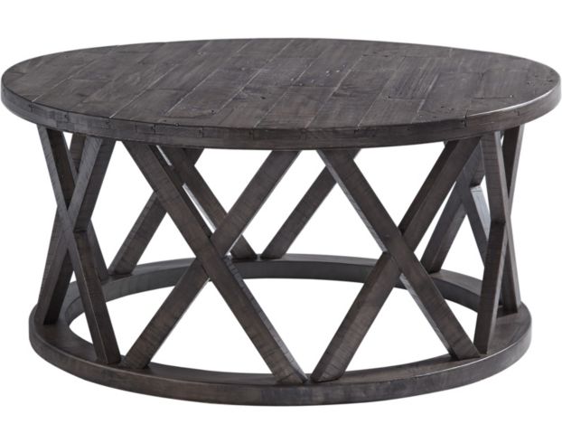 Ashley Sharzane Round Coffee Table large image number 1