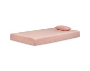 Ashley iKidz Pink Full Mattress in a Box with Pillow