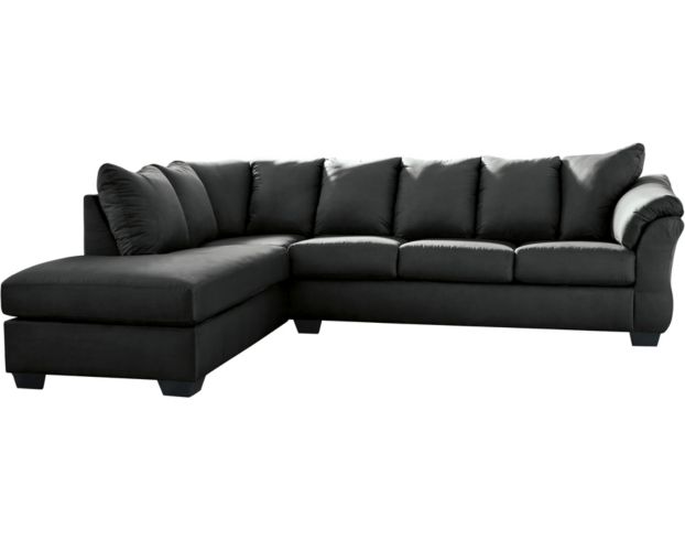 Ashley Darcy Black 2-Piece Sectional large image number 1