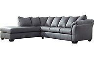Ashley Darcy Steel 2-Piece Sectional