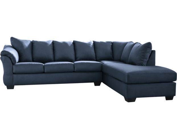Ashley Darcy Blue 2-Piece Sectional large image number 1