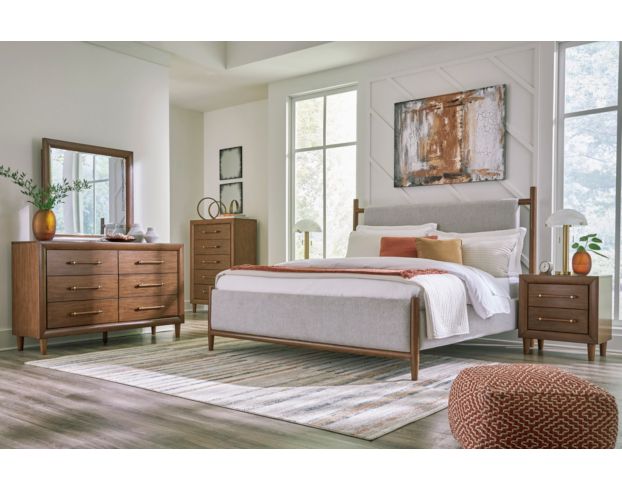 Ashley Lyncott 4-Piece Queen Bedroom Set large image number 1