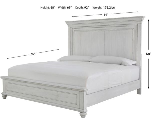 Ashley Kanwyn Queen Bed large image number 7