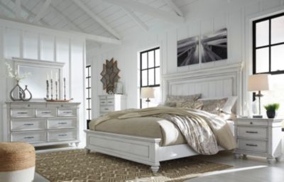 Ashley Kanwyn 4 Piece Queen Bedroom Set Homemakers Furniture