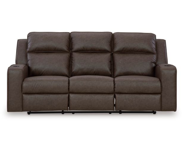 Ashley Lavenhorne Umber Reclining Sofa large image number 1