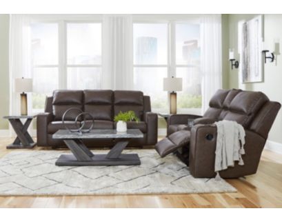 Ashley Lavenhorne Umber Reclining Sofa