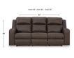 Ashley Lavenhorne Umber Reclining Sofa small image number 10