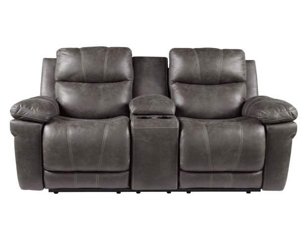 Ashley Erlangen Power Reclining Console Loveseat large image number 1
