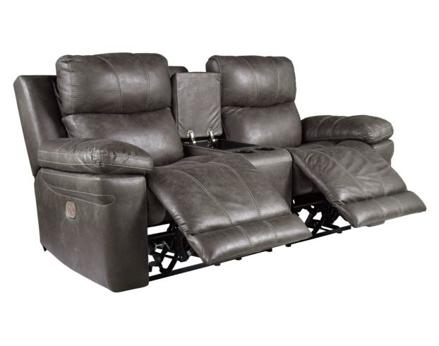 Ashley Erlangen Power Reclining Console Loveseat large image number 3