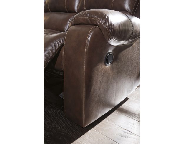 Ashley Rackingburg Leather Reclining Sofa large image number 3