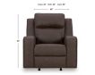 Ashley Lavenhorne Umber Rocker Recliner small image number 9