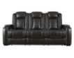 Ashley Party Time Power Recline Sofa with Drop Down Table small image number 1