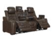 Ashley Game Zone Power Headrest Reclining Sofa small image number 3