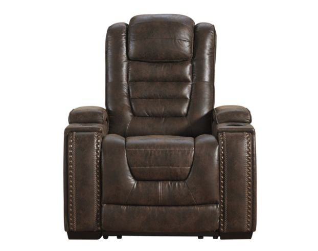 Ashley Game Zone Power Headrest Recliner large image number 1