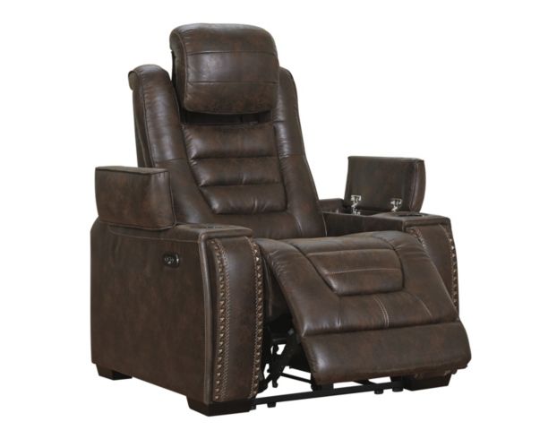Ashley Game Zone Power Headrest Recliner large image number 3