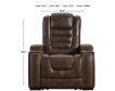 Ashley Game Zone Power Headrest Recliner small image number 5