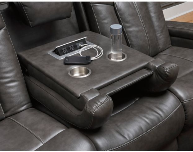 Ashley Turbulance Power Headrest Sofa large image number 4
