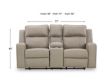 Ashley Lavenhorne Pebble Reclining Console Loveseat small image number 10