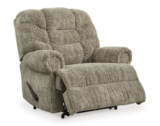 Ashley Movie Man Taupe Recliner large image number 3