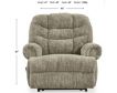 Ashley Movie Man Taupe Recliner small image number 8
