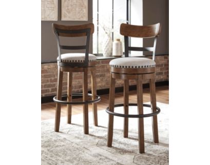 Ashley Valebeck Brown Swivel Barstool