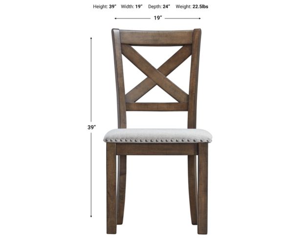Ashley Moriville Dining Chair large image number 4