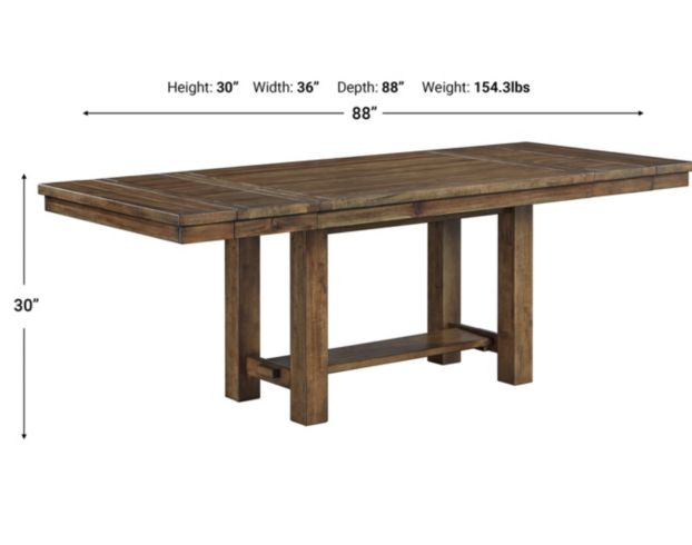 36 wide deals extendable dining table