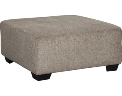 Ashley Ballinasloe Platinum Oversized Ottoman