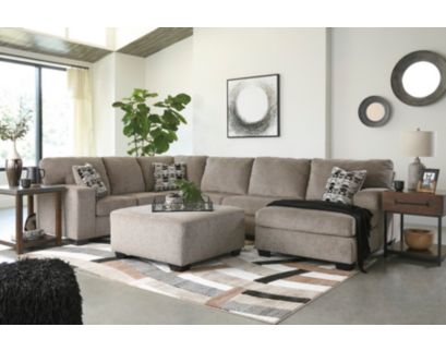 Ashley Ballinasloe Platinum 3-Piece Sectional