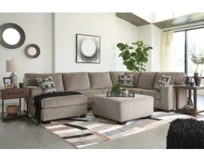 Ashley Ballinasloe Platinum 3-Piece Sectional