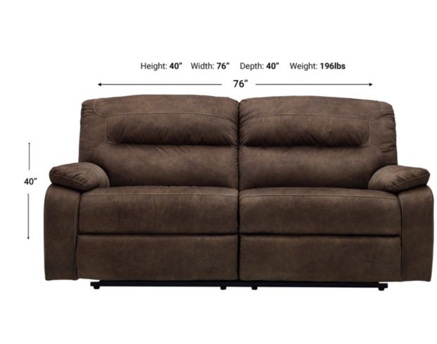 Ashley Bolzano Reclining Sofa large image number 4