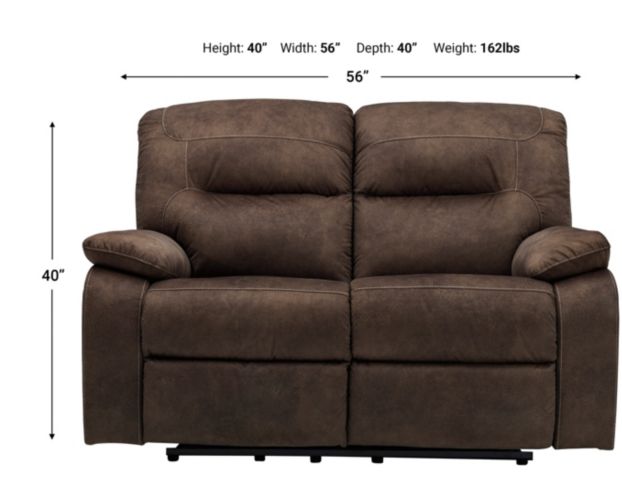 Ashley Bolzano Reclining Loveseat large image number 4