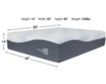Ashley Gel Memory Foam  Hybrid Queen Mattress in a Box small image number 6