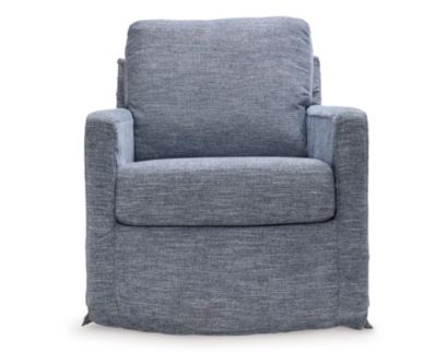 Ashley Nenana Denim Swivel Chair