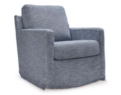 Ashley Nenana Denim Swivel Chair