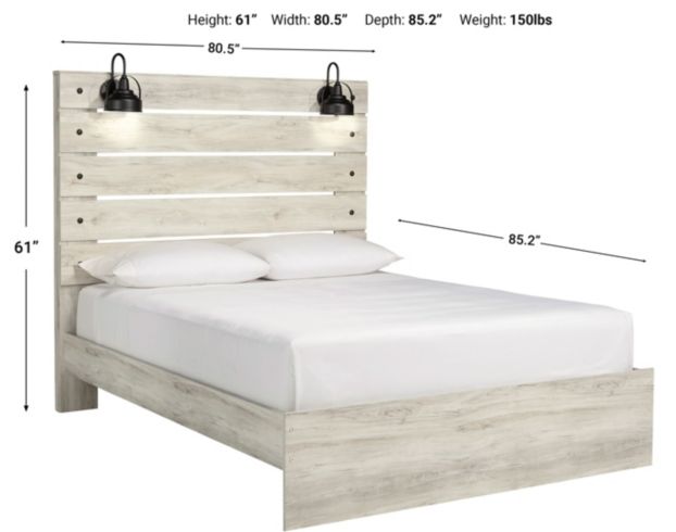 Ashley Cambeck King Bed large image number 5