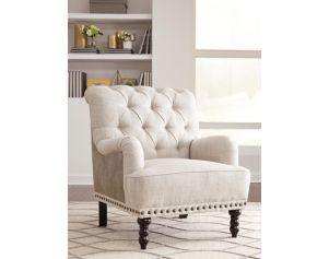 Ashley Tartonelle Ivory/Taupe Accent Chair