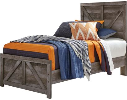 Ashley Wynnlow Twin Bed