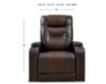 Ashley Composer Brown Power Recliner small image number 9