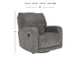 Ashley Wittlich Swivel Glider Recliner small image number 4