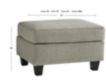 Ashley Abney Ottoman small image number 3