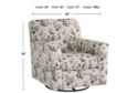 Ashley Abney Swivel Accent Chair small image number 3