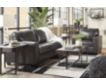 Ashley Morelos Gray Leather Sofa small image number 7