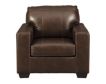 Ashley Morelos Chocolate Leather Chair small image number 1