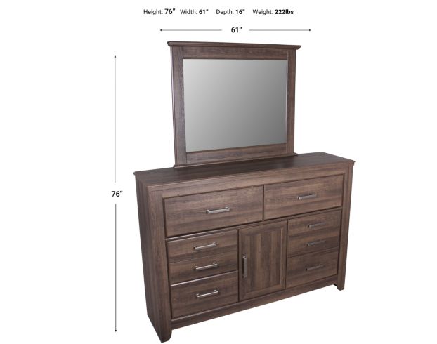 Ashley Juararo Dresser with Mirror large image number 3