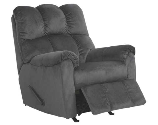 Ashley Foxfield Gray Rocker Recliner large image number 3