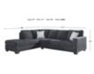 Ashley Altari Slate 2-Piece Sectional with Left Chaise small image number 2